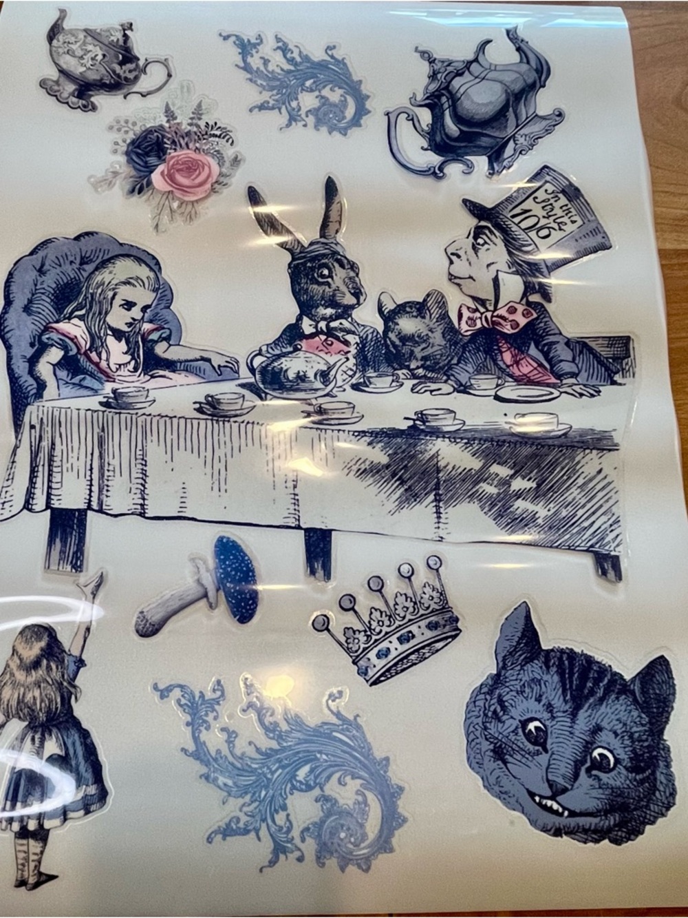 Dixie Belle Belles & Whistles Alice in Wonderland Transfer Part 1 Bundle - Picture 5 of 13